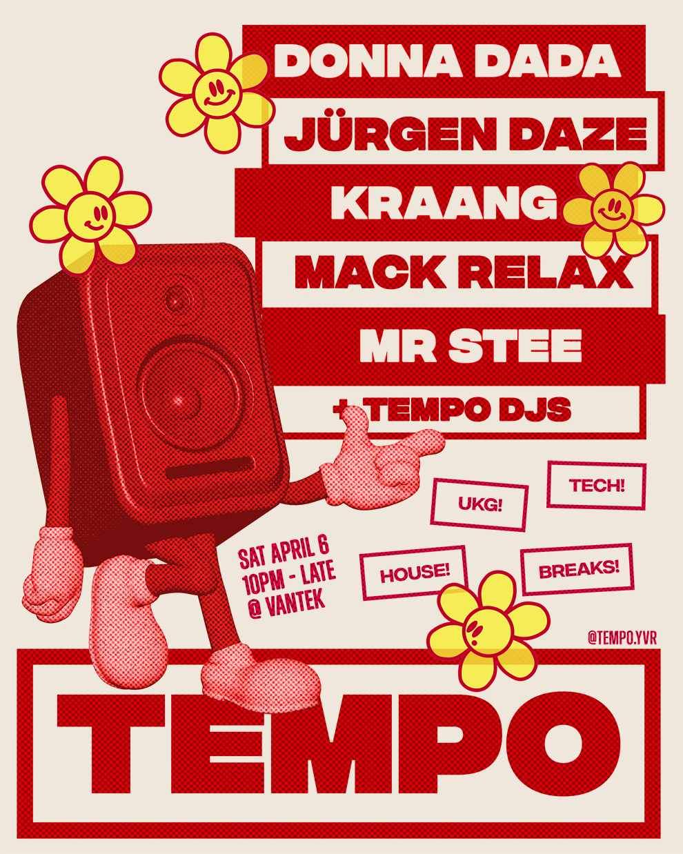 Tempo @ Vantek at Vantek Warehouse, Vancouver