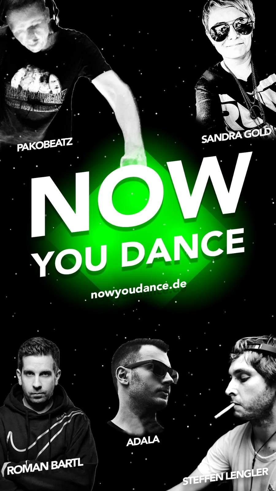 NOW YOU DANCE - Página trasera