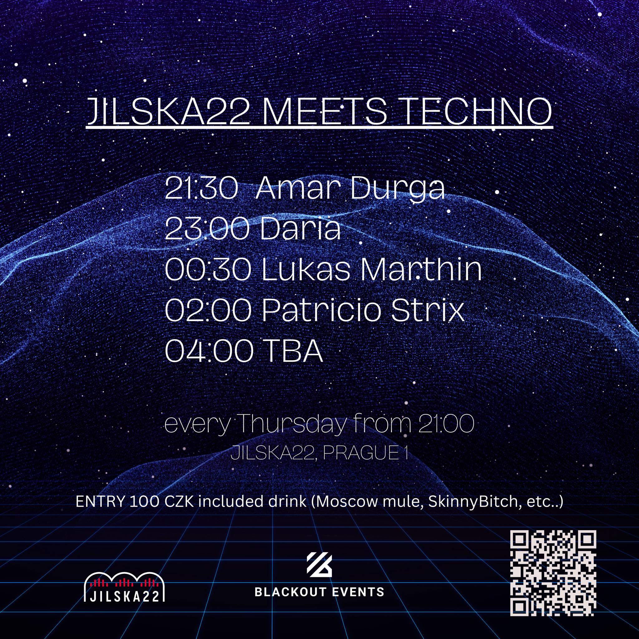 Jilska 22 meets Techno by Blackout - Página trasera