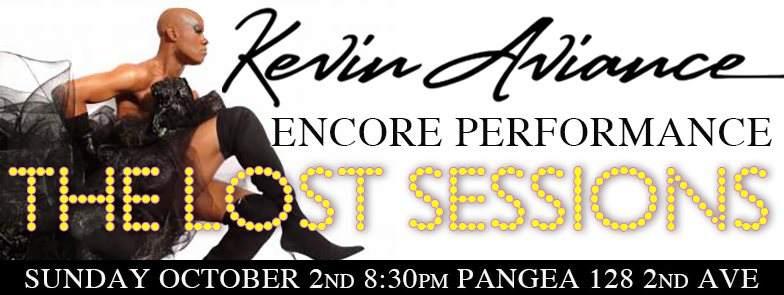 Kevin Aviance: The Lost Sessions - Página frontal