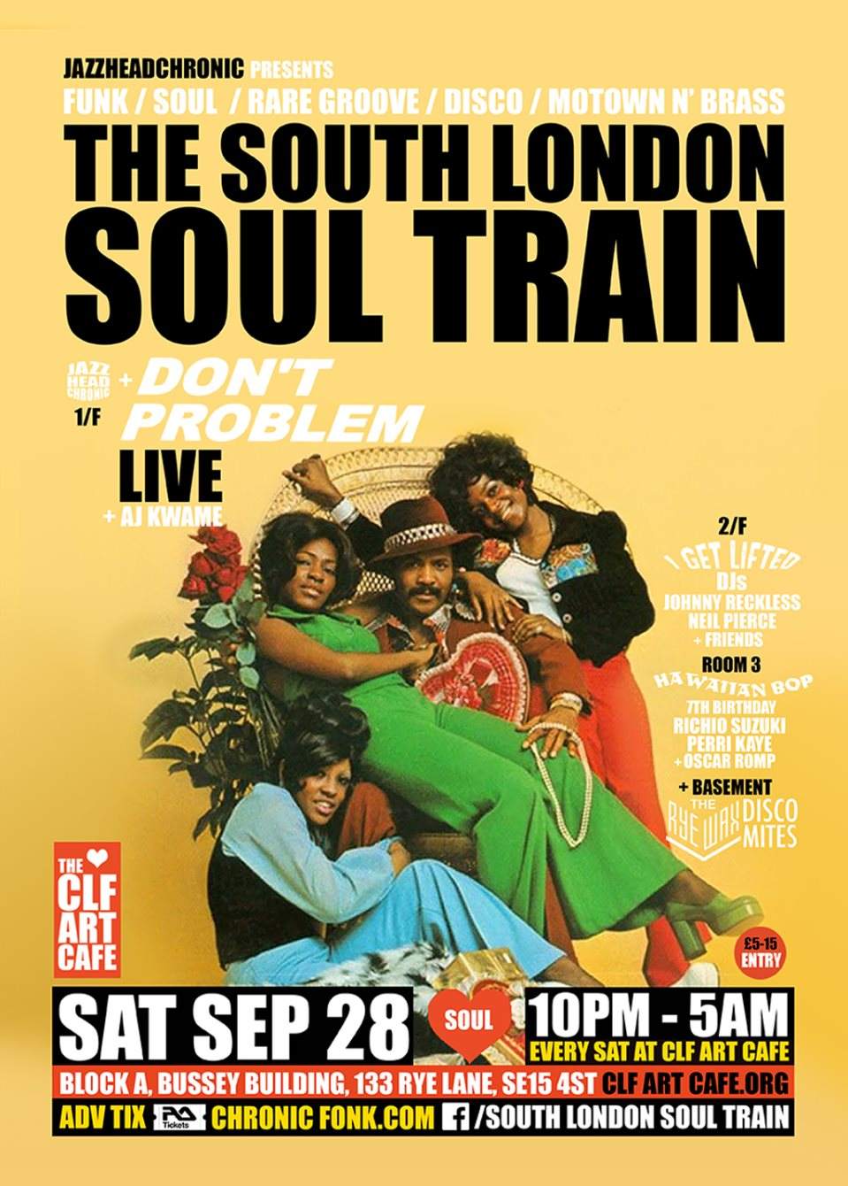 The South London Soul Train with Don't Problem (Live) - More - Página frontal