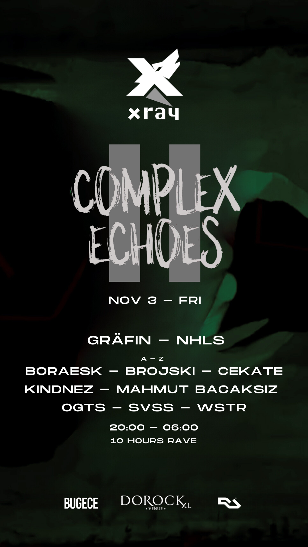 Complex Echoes II - Página frontal