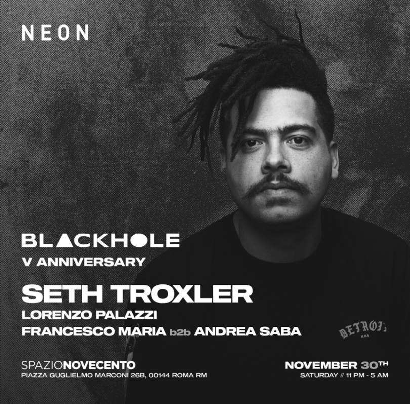 Seth Troxler at SPAZIO900 at Spazio 900, Rome