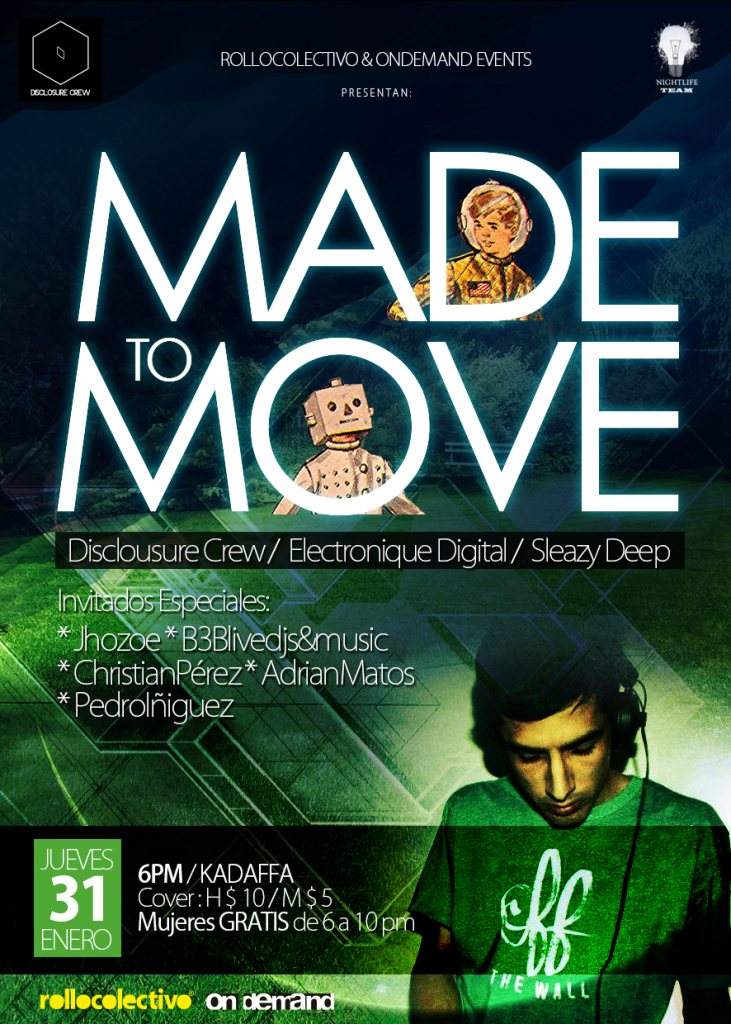 Made To Move by Ondemand - Página frontal