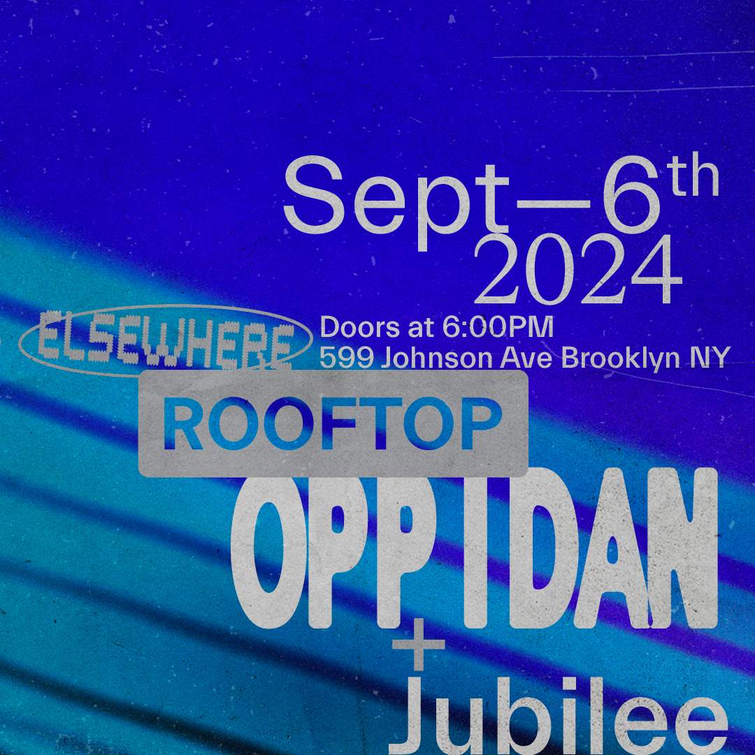 Oppidan, Jubilee - フライヤー表