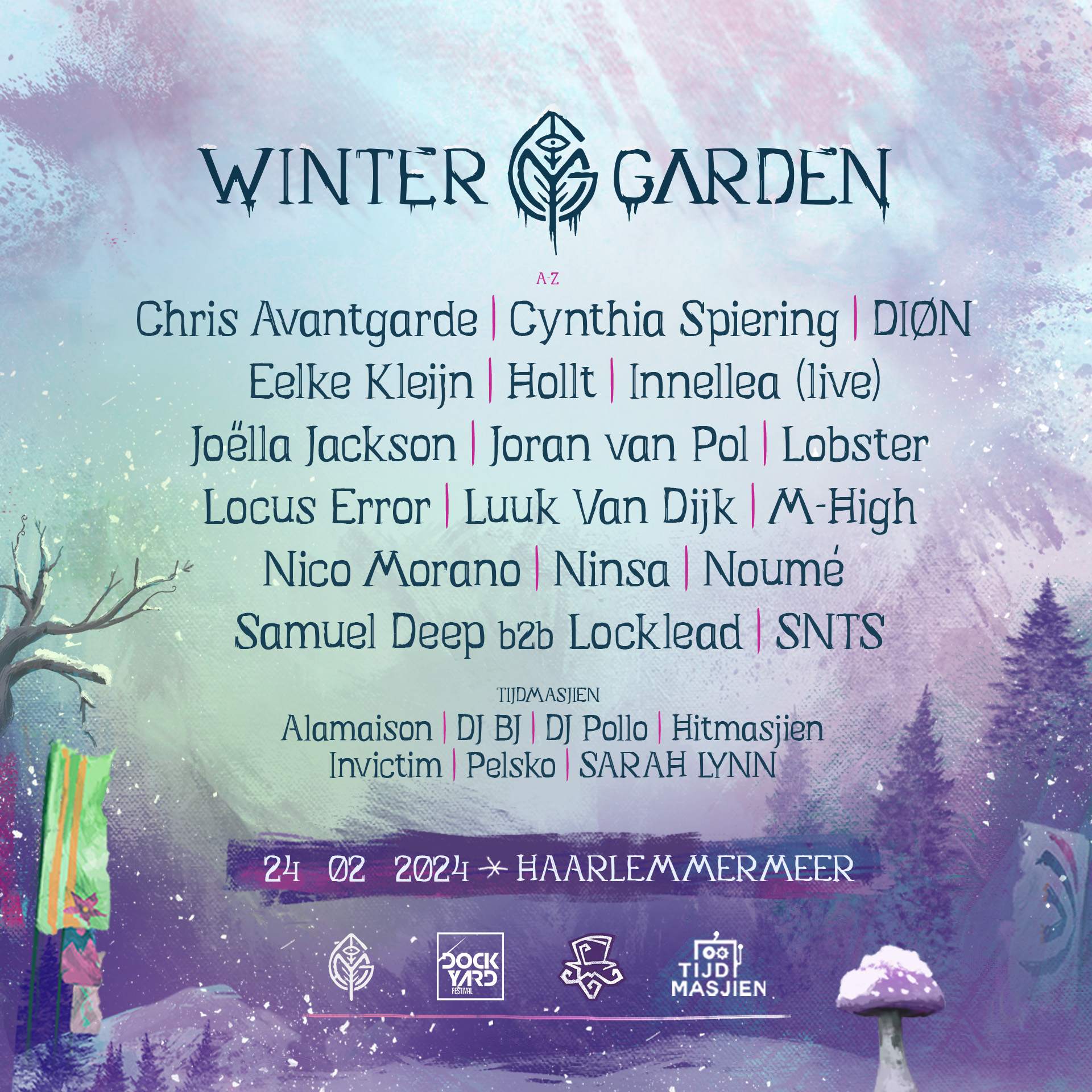 Winter Garden 2024 - フライヤー表