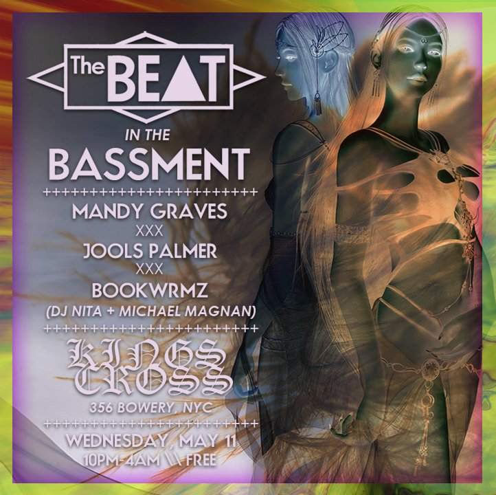 The Beat In The Bassment feat. Bookwrmz - フライヤー表