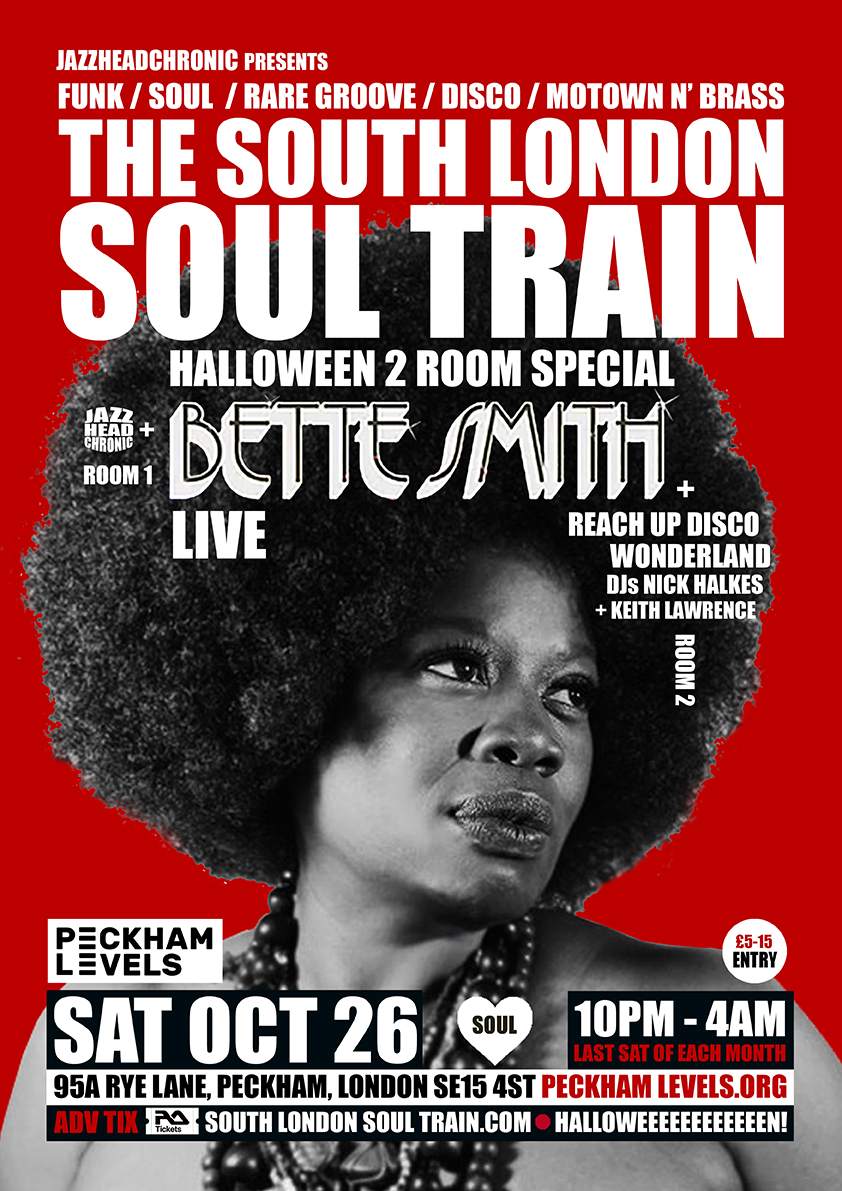 The South London Soul Train with WheelUp (Live) - More in 2 rooms - フライヤー裏