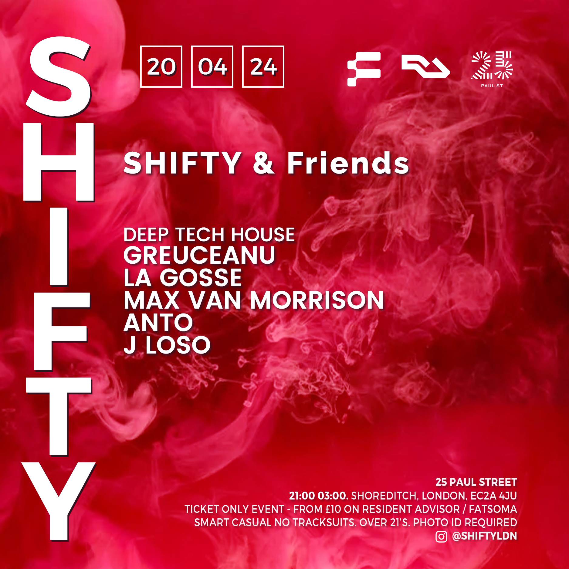 SHIFTY & Friends  - Página frontal