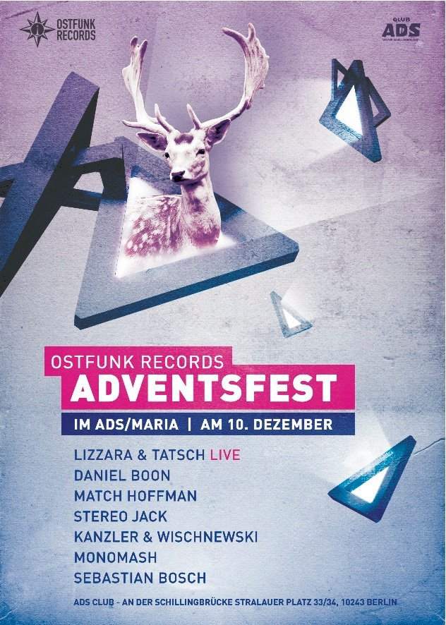 Ostfunk Records Adventsfest - Página frontal