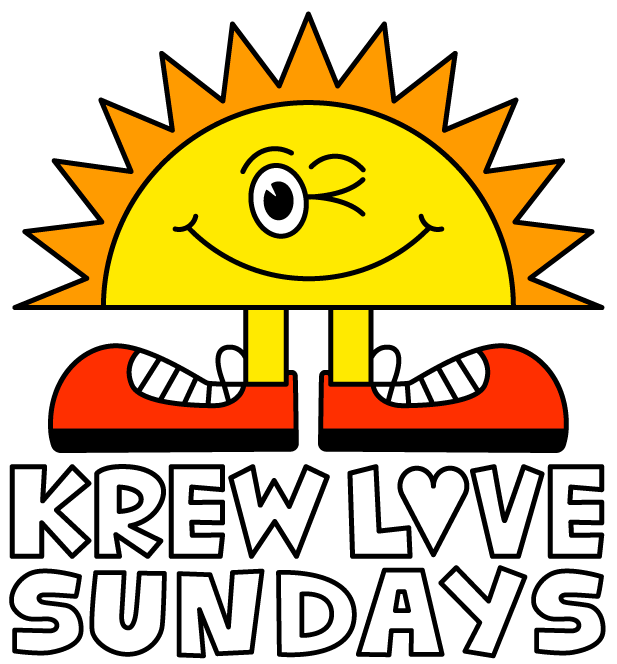 [POSTPONED] Krew Love: Garage Selectors - フライヤー表