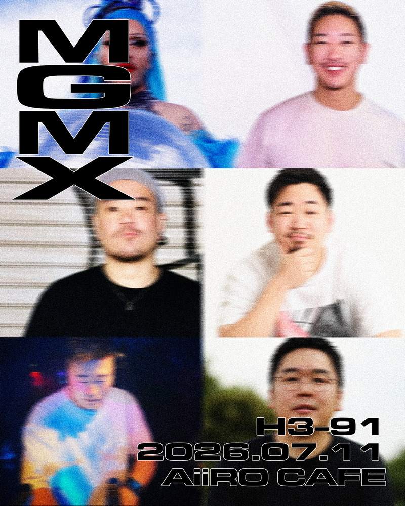 MGMX at Aiiro Cafe, Tokyo