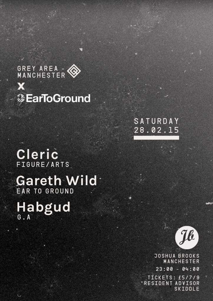 Grey Area x Eartoground with Cleric, Gareth Wild & Habgud - Página frontal