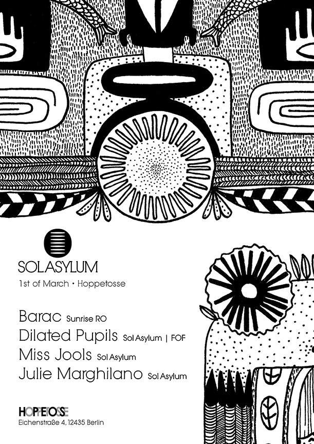 Sol Asylum Label Showcase - Página frontal