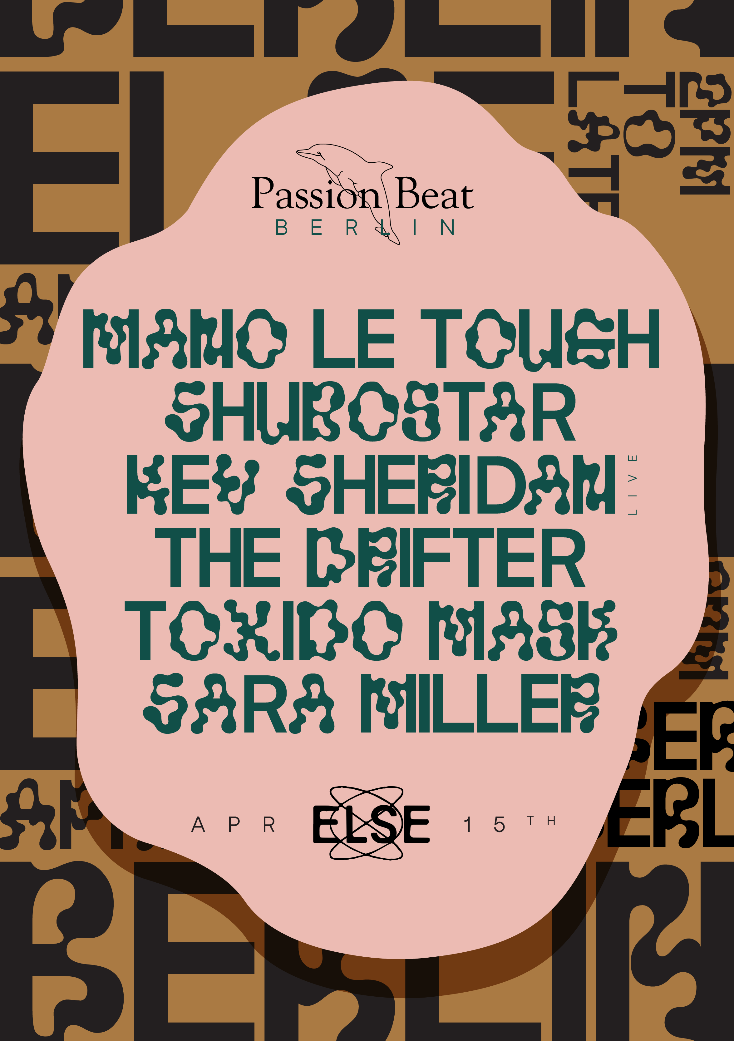 Else : Passion Beat - フライヤー表