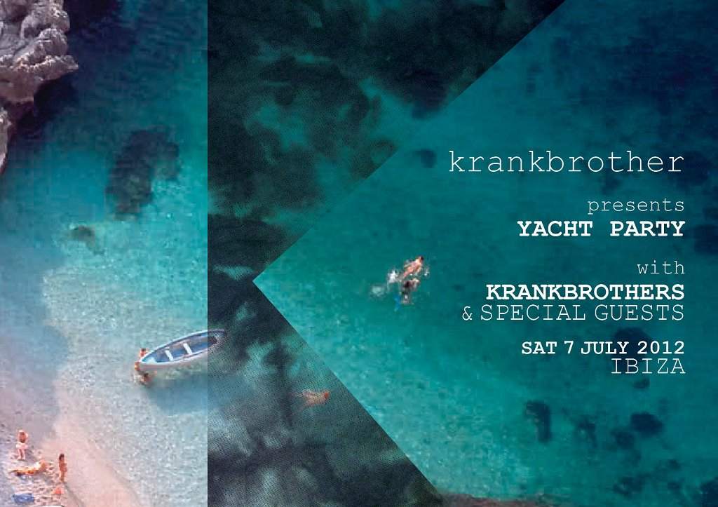 Krankbrother Ibiza Yacht Party - Página frontal