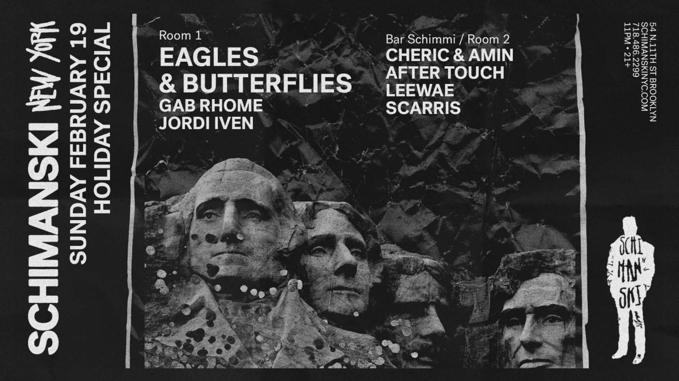 Eagles & Butterflies, Gab Rhome, Jordi Iven: Schimanski Holiday Special - Página frontal