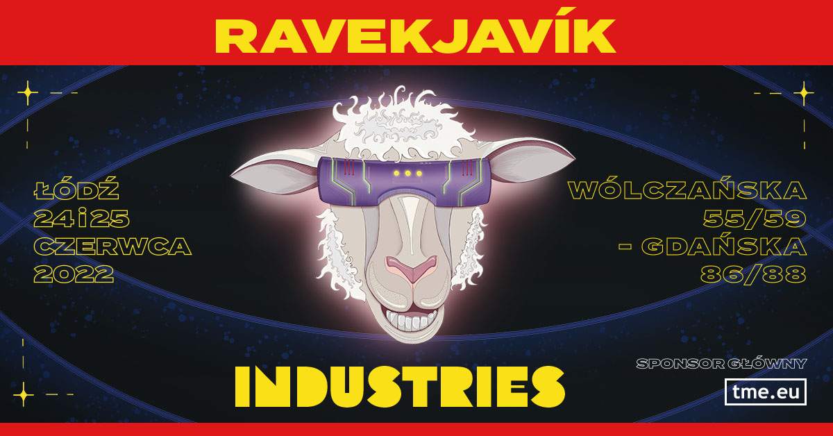 Ravekjavík Industries - フライヤー表