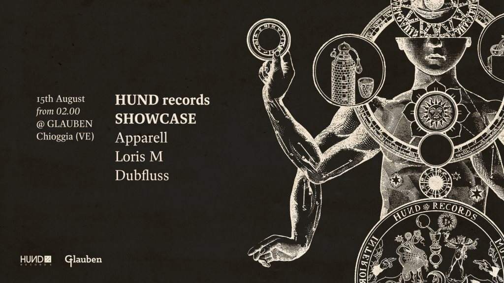 Hund Records Showcase - After Party at Glauben - Venezia - フライヤー表
