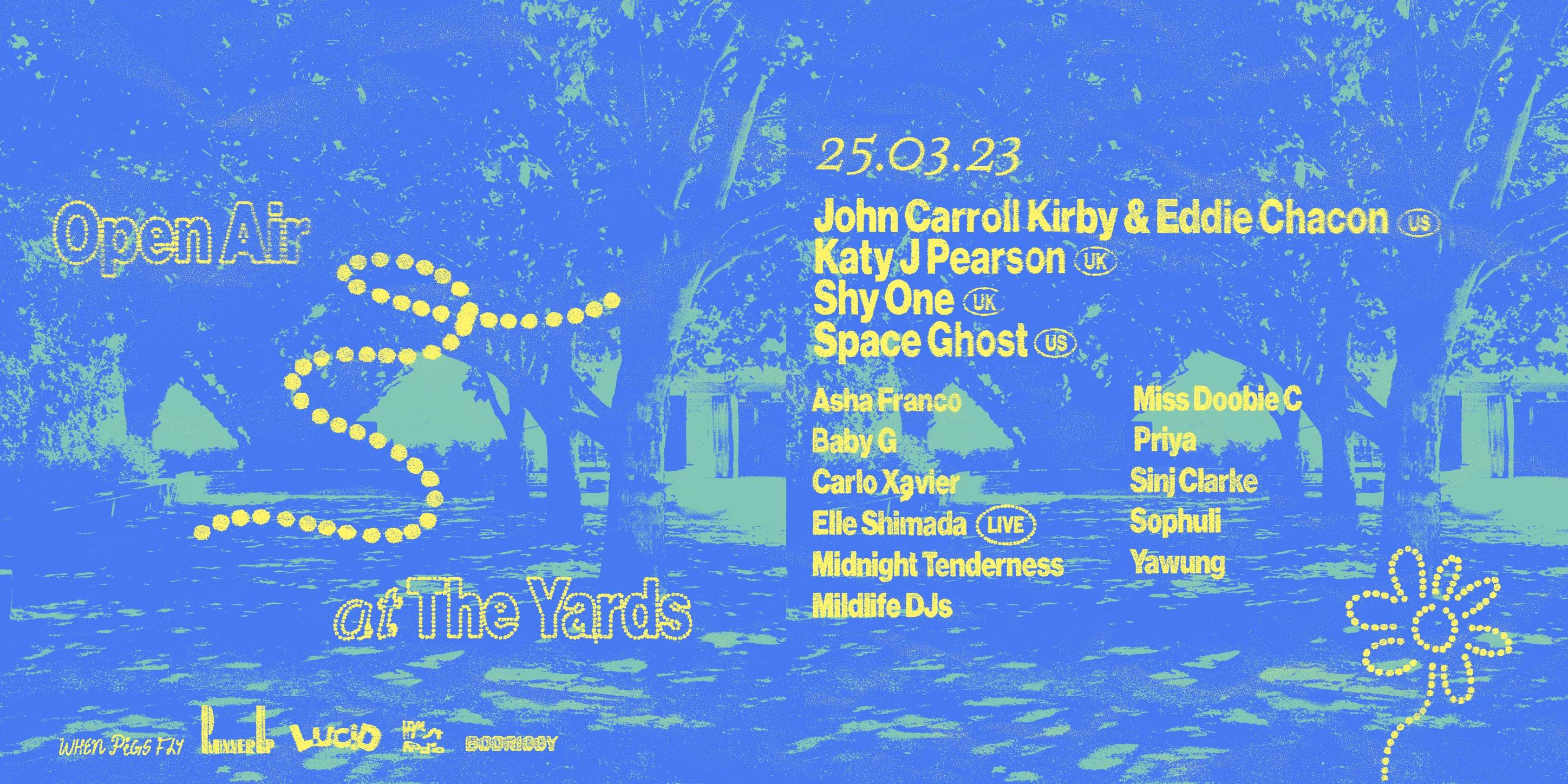 Open Air at The Yards feat. John Carroll Kirby & Eddie Chacon + More. - Página frontal