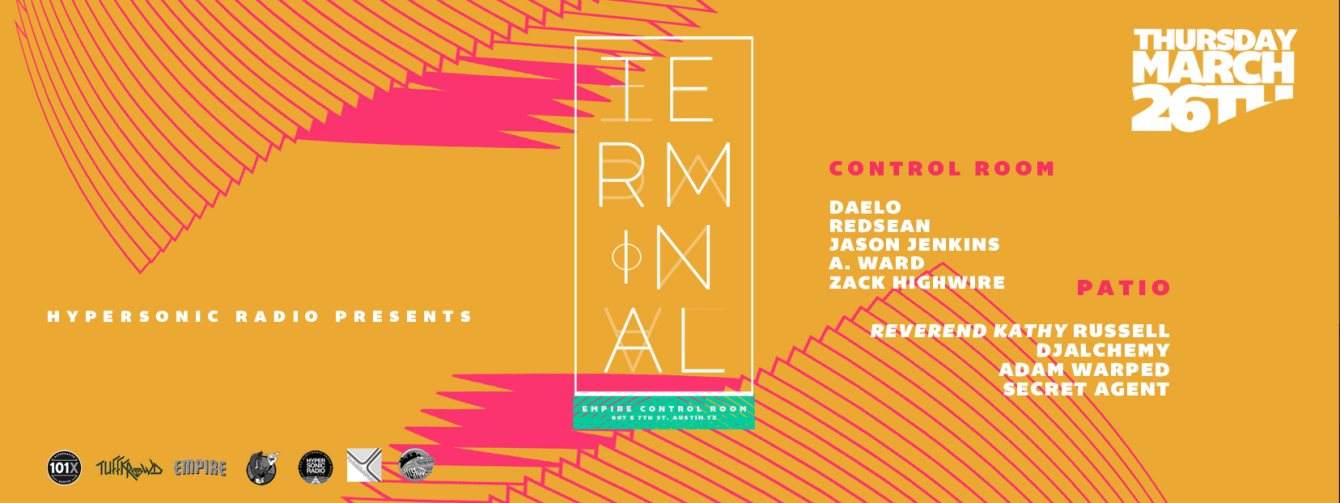 Terminal Feat. Daelo, Redsean, Jason Jenkins, A. Ward & Zack Highwire - フライヤー裏