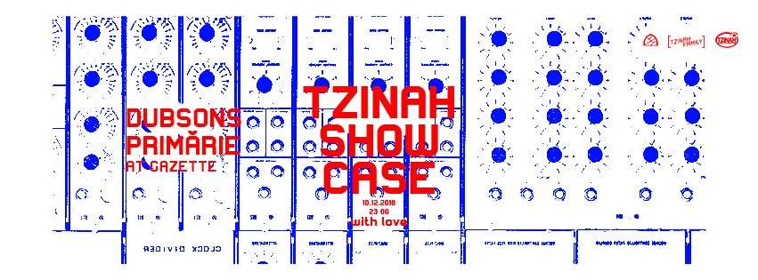 Tzinah Showcase with Love From: Dubsons & Primarie - Página frontal