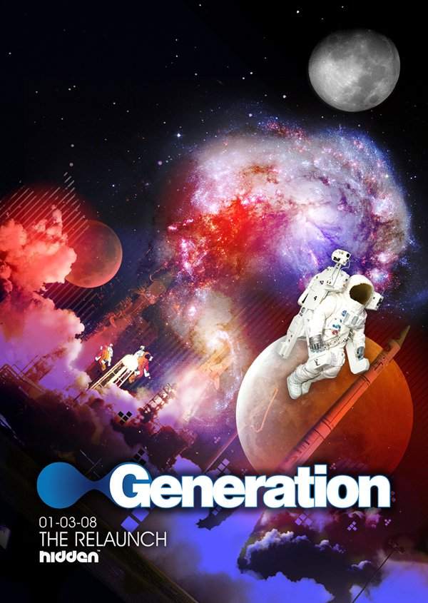 Generation - The Relaunch - フライヤー表