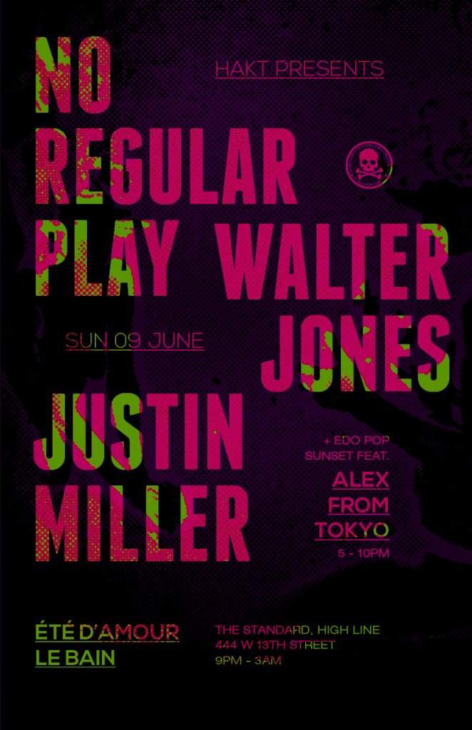 No Regular Play, Walter Jones & Justin Miller - Página frontal
