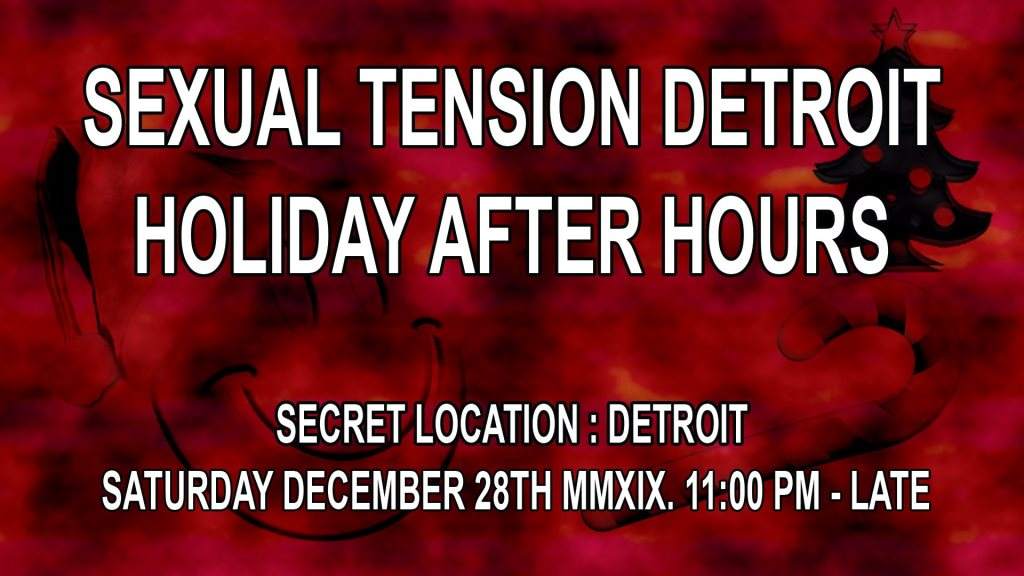 STD Holiday After Hours - フライヤー表