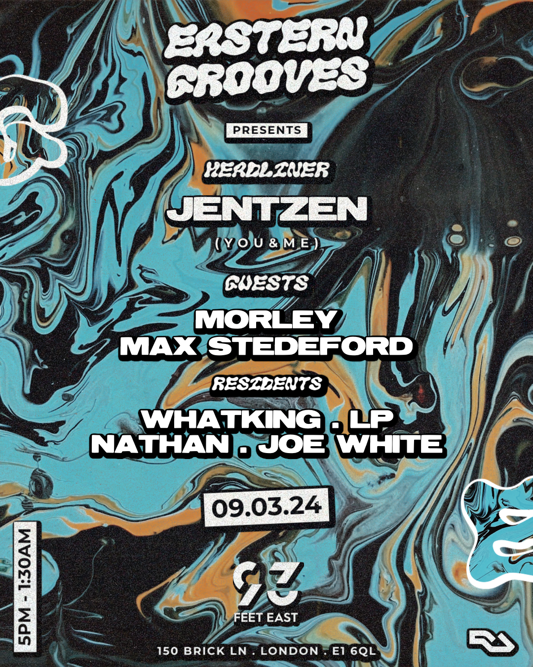 Eastern Grooves presents 'Members Only' - フライヤー表