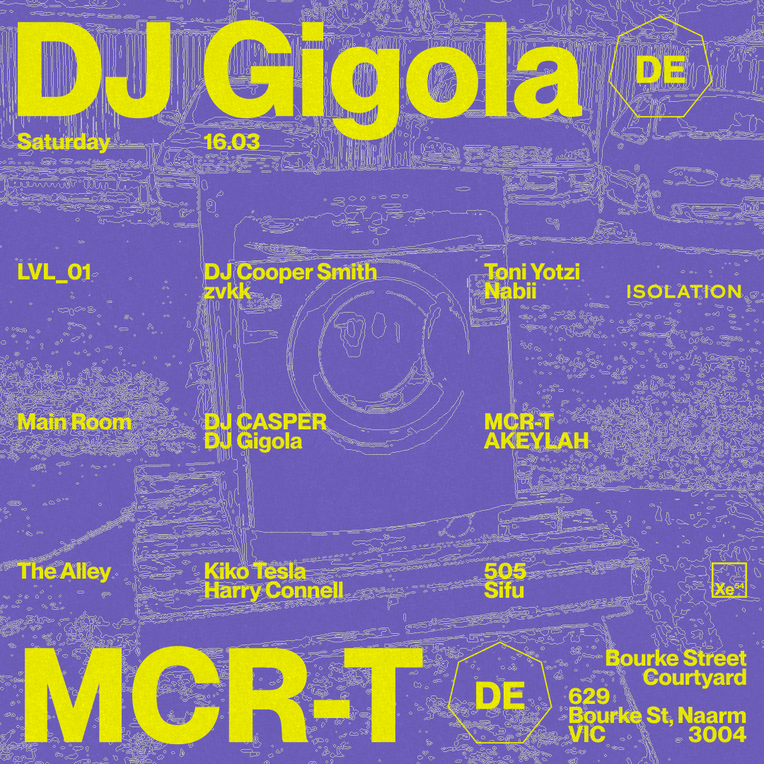 Xe54 ▬ MCR-T + DJ Gigola - Página frontal