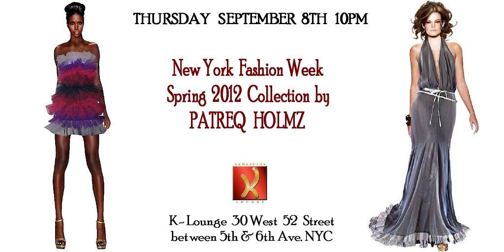 New York Fashion Week Spring 2012 Collection By Patreq Holmz - Página frontal