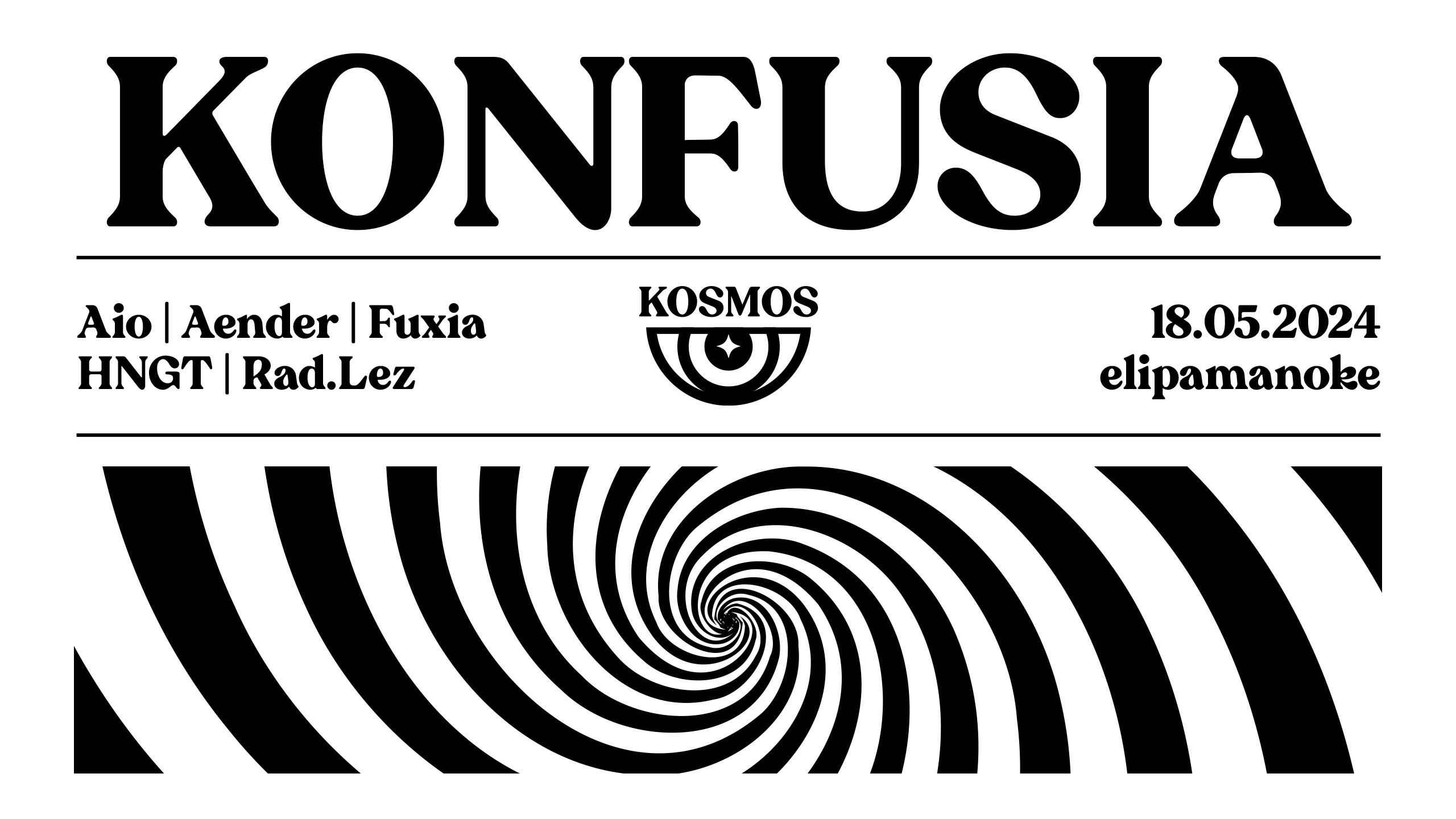 KOSMOS with Konfusia - Página frontal