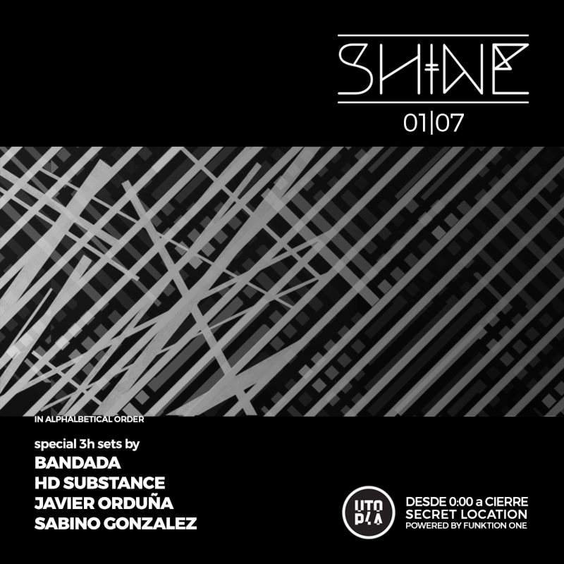 Shine - フライヤー表