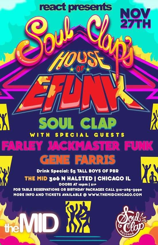 Soul Clap's House of E Funk - Página frontal