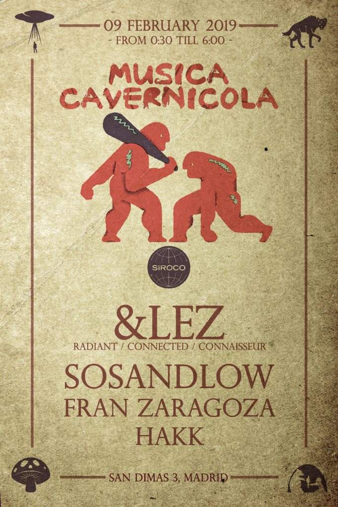 Musica Cavernicola presents &Lez - Página frontal
