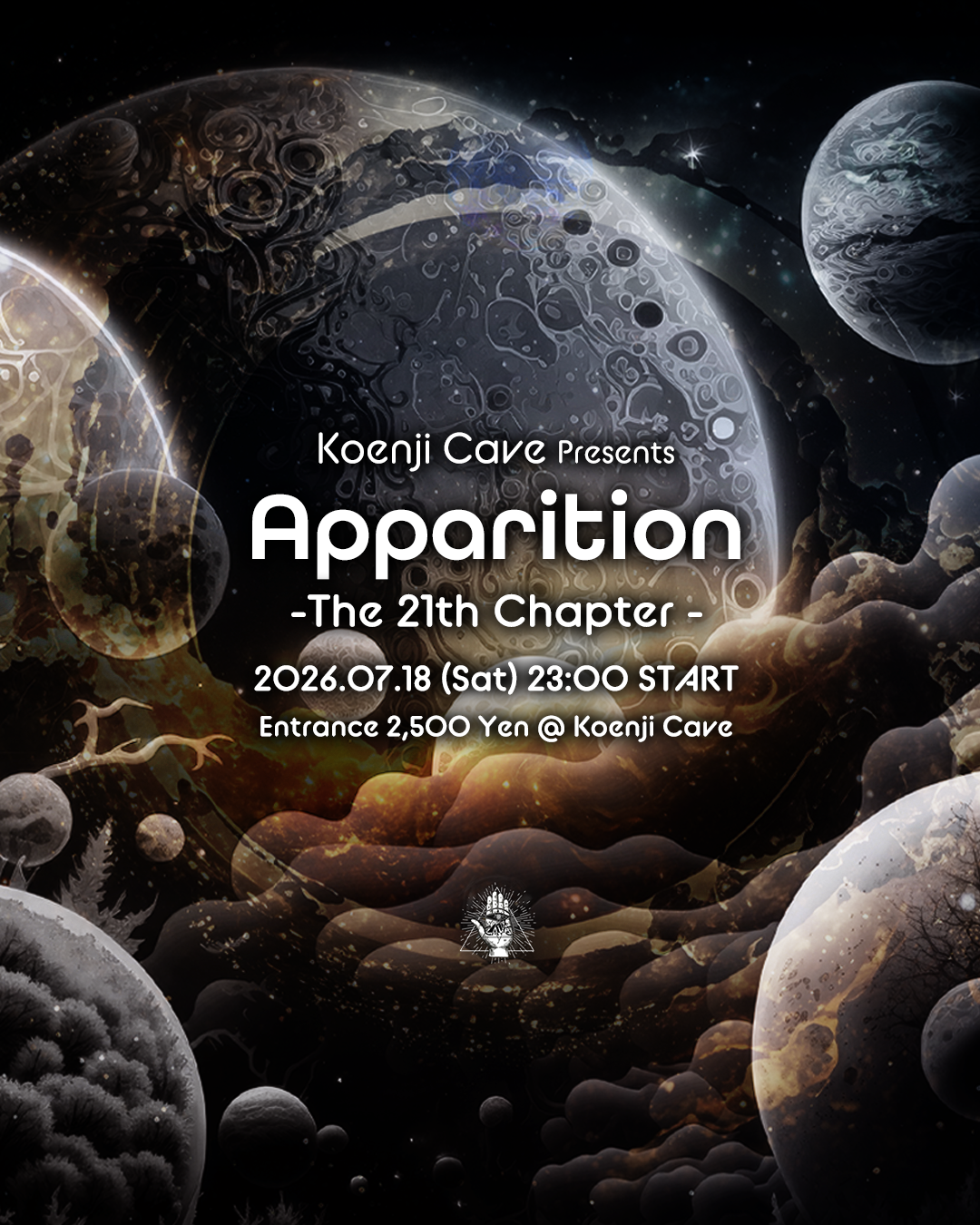 Oionos the foreshadowing 再生確認済 Koenji Cave presents - Apparition - The 21st Chapter at Cave, Tokyo