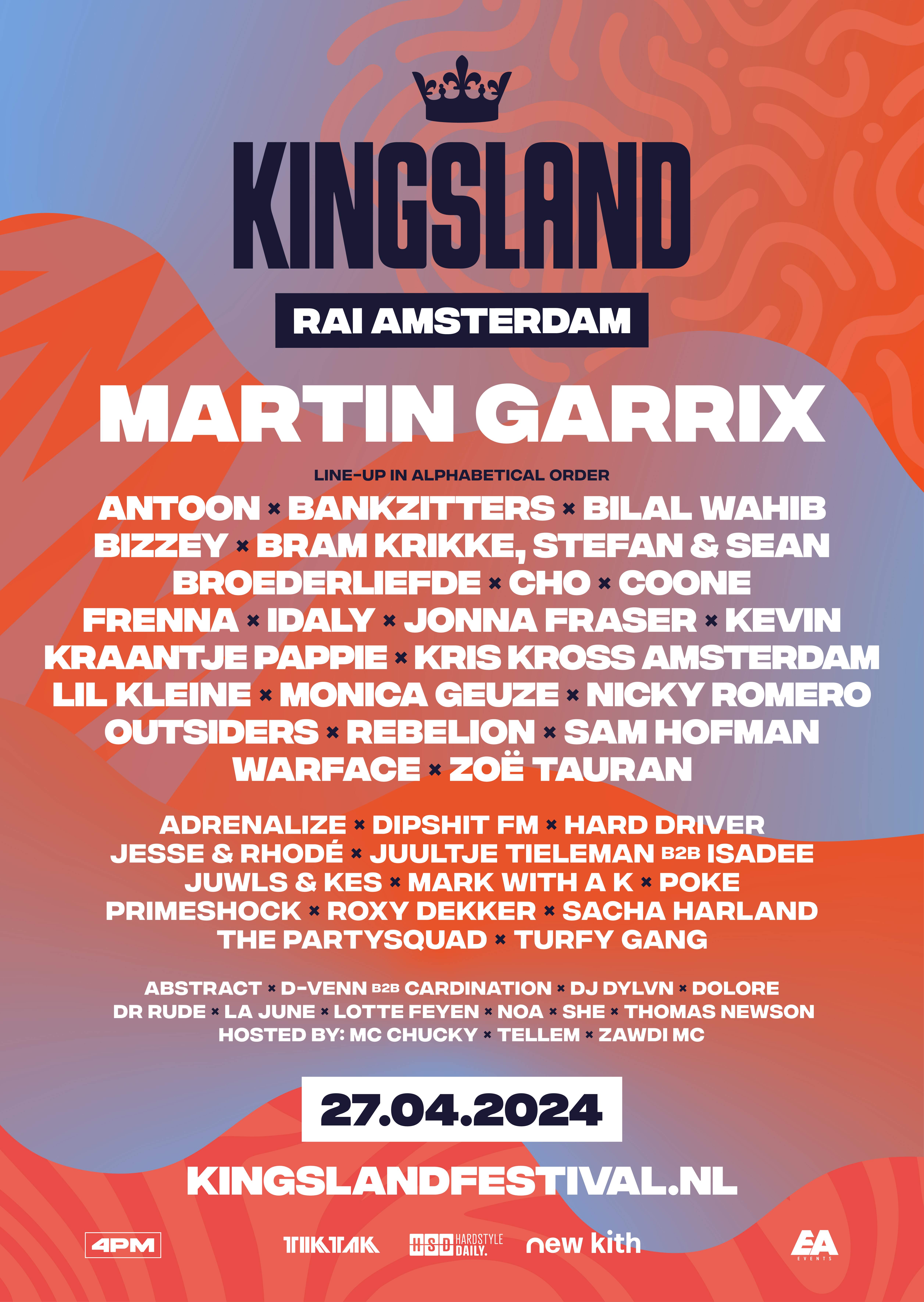 Kingsland Festival 2024 Amsterdam - Página frontal