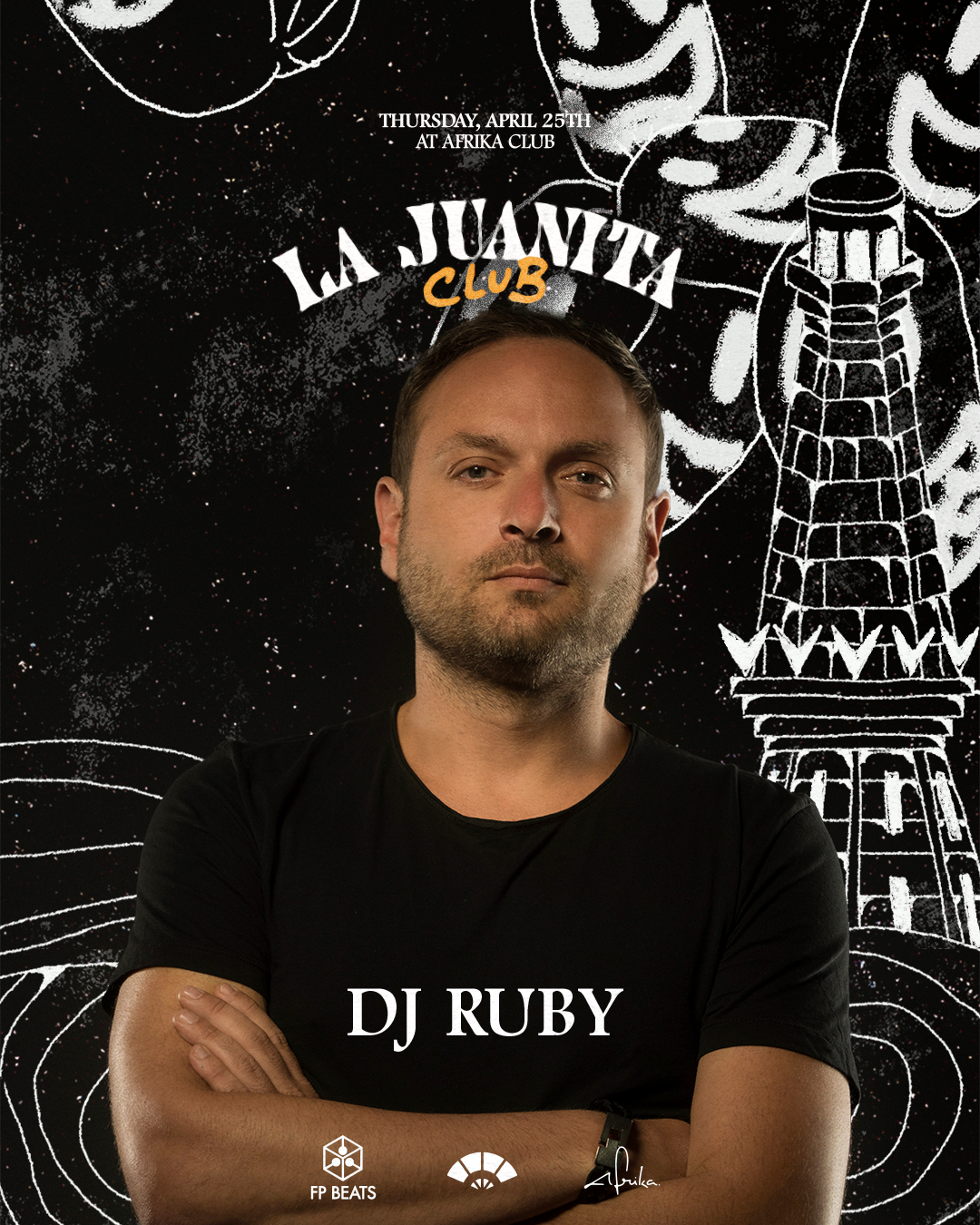 La Juanita Club @ Afrika feat. DJ Ruby - Página trasera