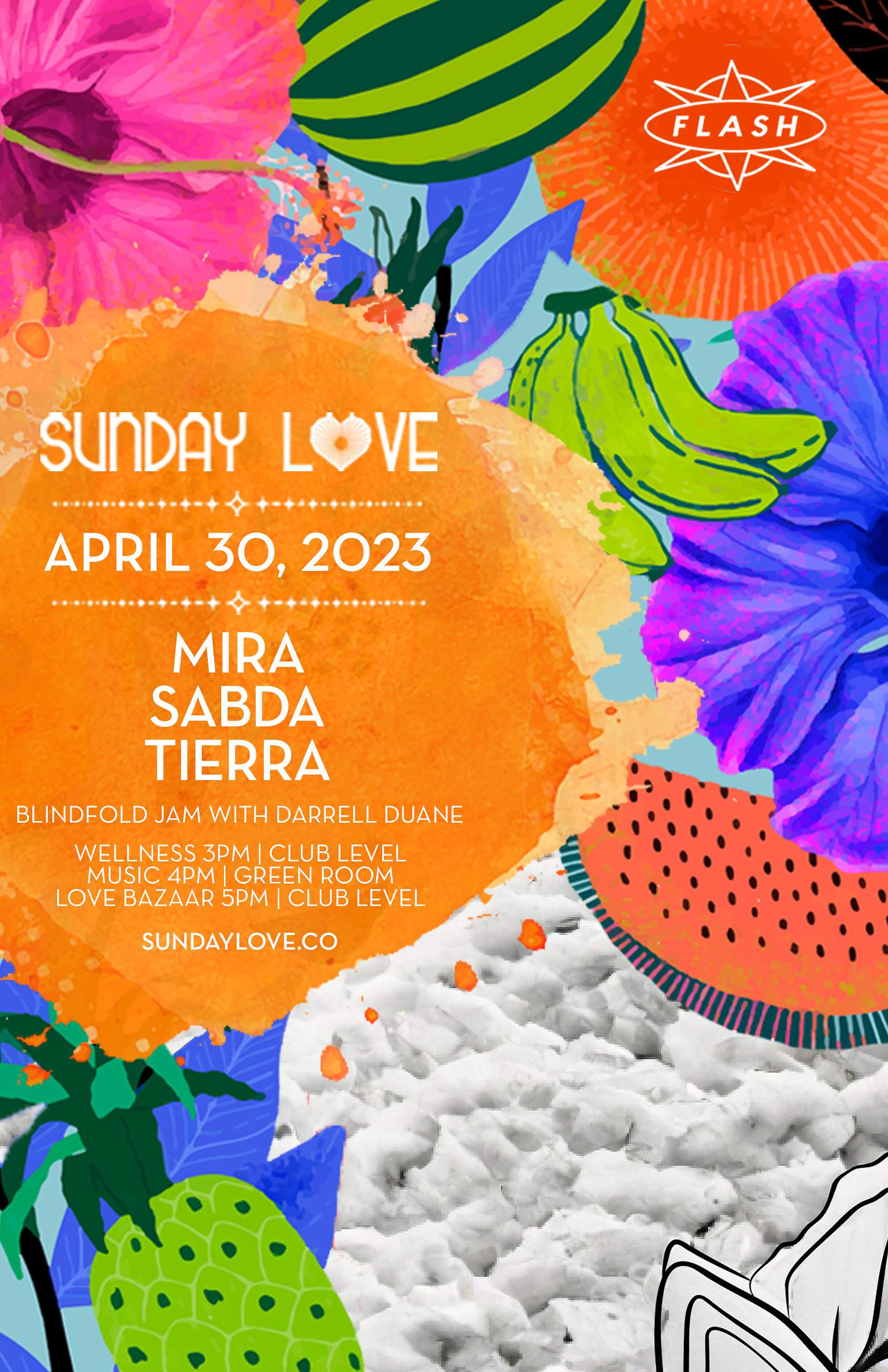 Sunday Love: Mira - フライヤー表