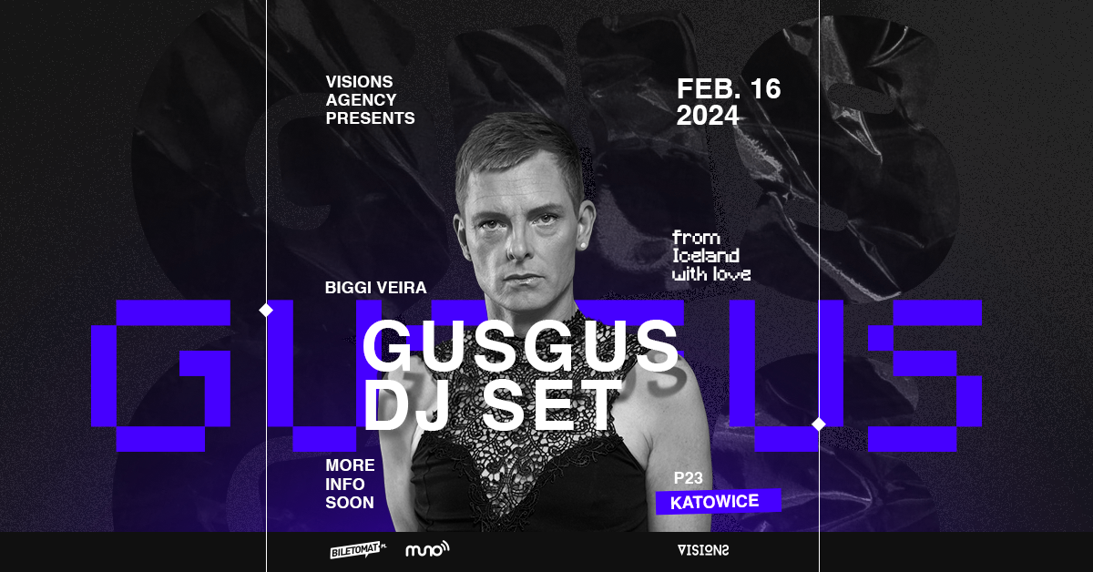 From Iceland with Love GusGus Dj set Katowice - Página frontal