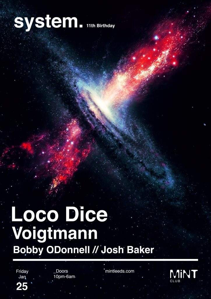 End of an Era: System 11th Birthday with Loco Dice, Voigtmann - Página frontal