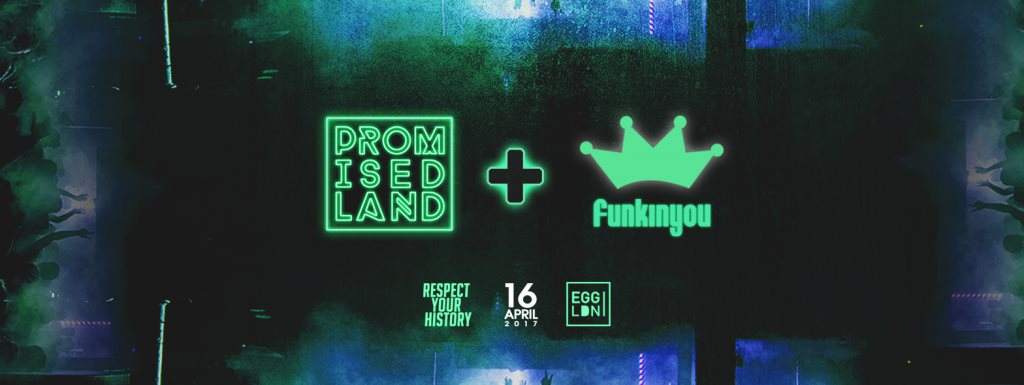 Promised Land Day & Night Dj Spen/ The Shapeshifters/ Max Chapman /Terry Francis/ Terry Farley - フライヤー表