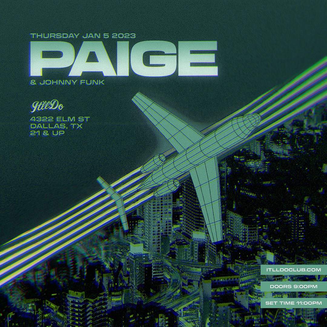 Paige - フライヤー表