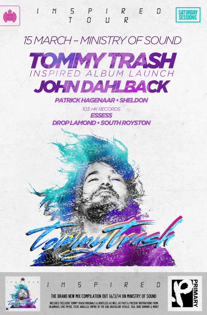 Saturday Sessions: Tommy Trash Album Launch - Página frontal
