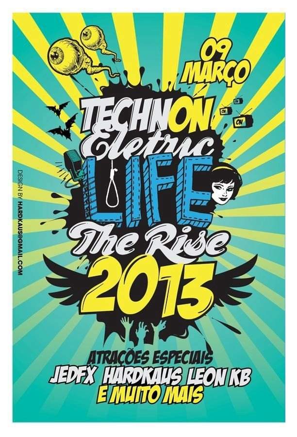 Technon Electriclife Rise 2013 - フライヤー表
