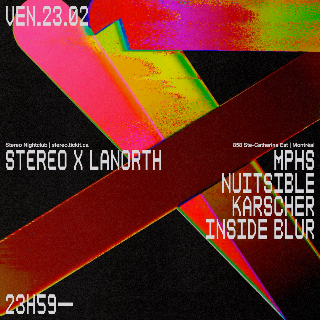 Stereo x LANORTH: MPHS - Nuitsible - Karscher - Inside Blur - Página frontal