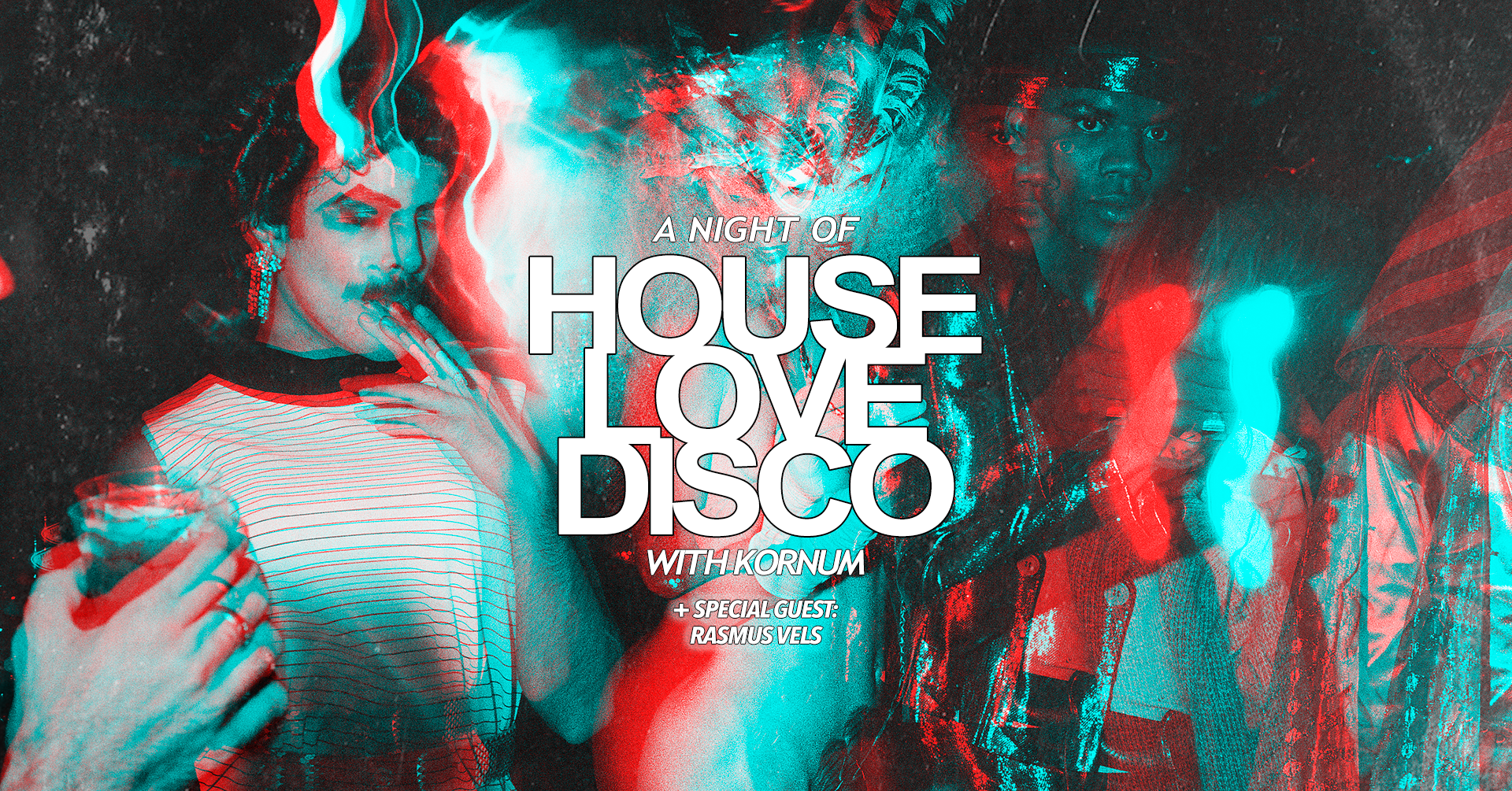 HOUSE / LOVE / DISCO - フライヤー表