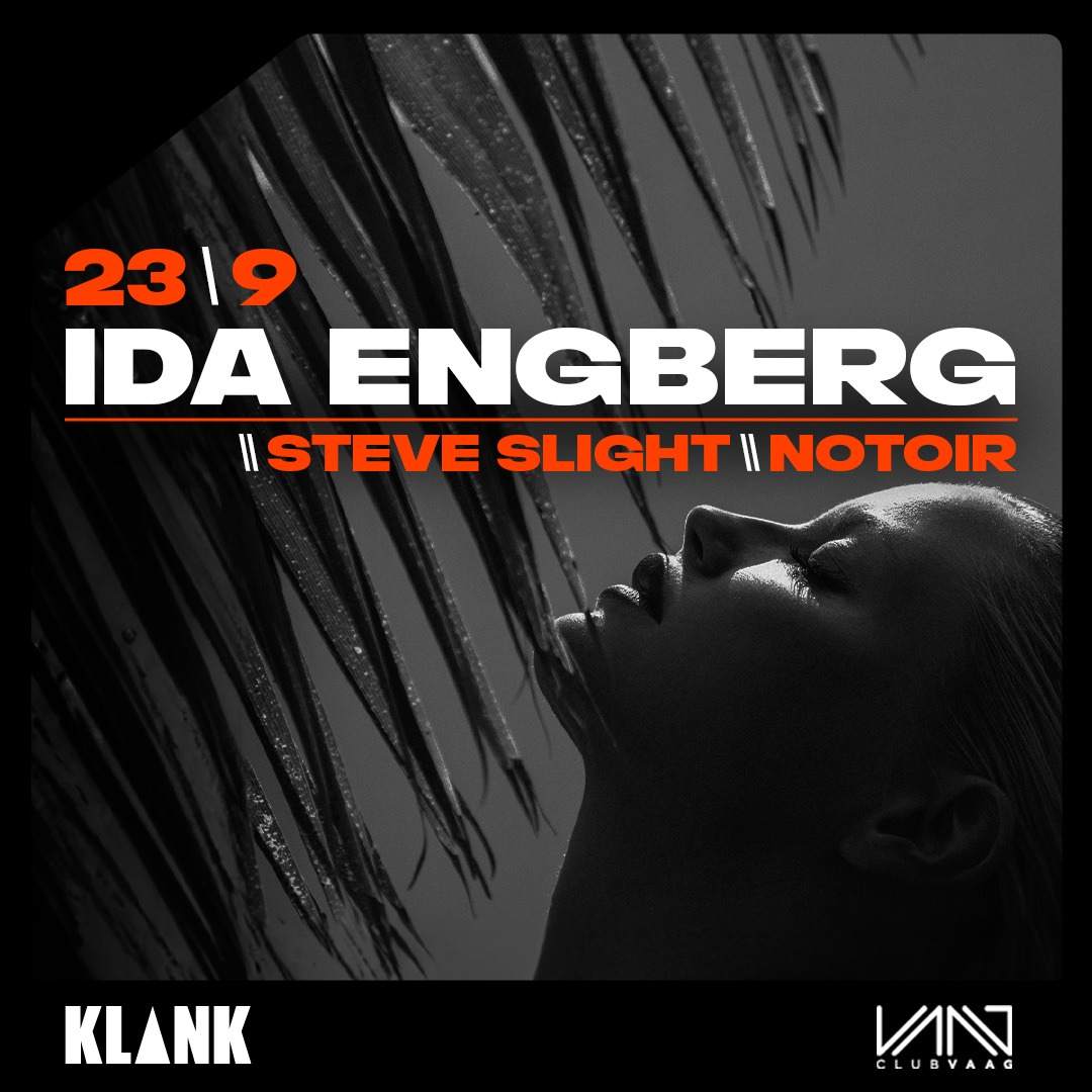 Klank presents Ida Engberg - フライヤー裏