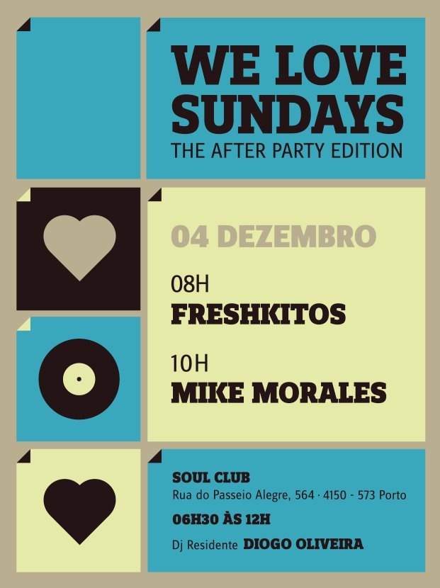 We Love Sundays - Freshkitos & Mike Morales - Página trasera